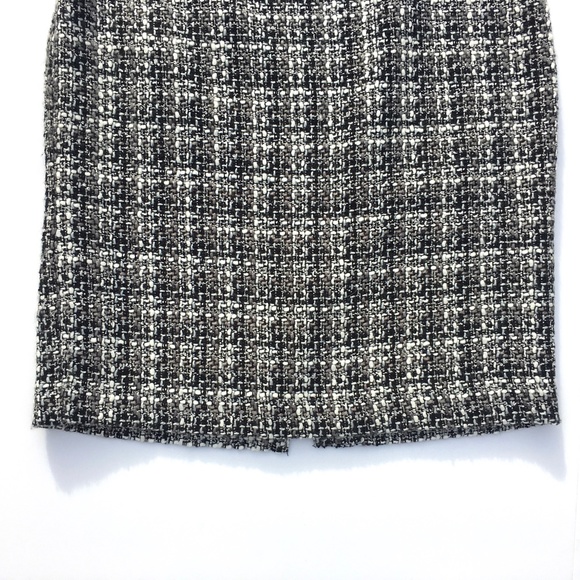 Banana Republic Nubby Wool Tweed Pencil Skirt sz 4 - Picture 7 of 12